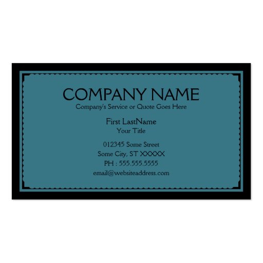 libra sophistications business card templates (back side)
