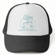 Libra Teal hats