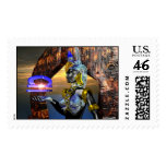 LIBRA WITH CYBER ATHENA POSTAGE STAMPS