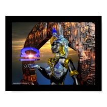 LIBRA WITH CYBER ATHENA posters