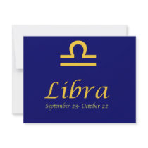 Libra with Dates invitations by original_designs Libra with Dates invitations