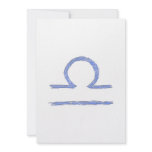 Libra. Zodiac Astrological Sign. Custom Invites