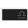 Libra. Zodiac Astrological Sign. Personalized Rack Card