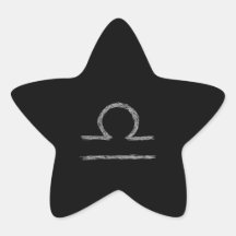 Libra. Zodiac Astrological Sign. Stickers