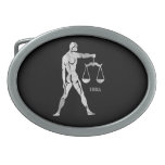 Libra Zodiac Belt Buckle