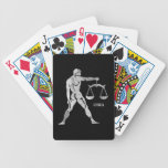 Libra Zodiac Bicycle Playing Cards