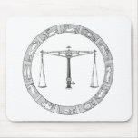 LIbra Zodiac Mousepad