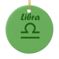 Libra Zodiac ornament