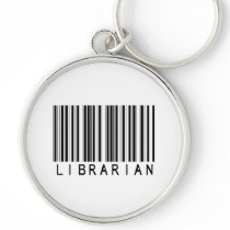 Librarian Bar Code Keychain