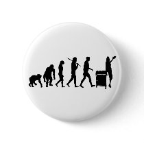 Librarian book lovers library index card gear buttons