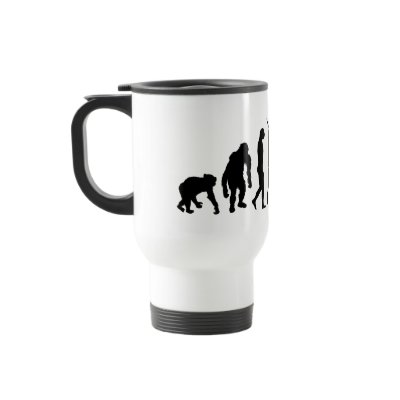 Librarian book lovers library index card gear mug by Funkart