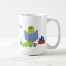 Librarian - Bookworm Design Mugs