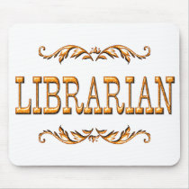 LIBRARIAN mousepads by SchoolAids LIBRARIAN mousepads