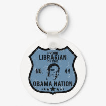 Librarian Obama Nation keychains