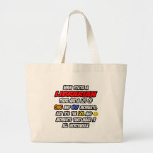 Librarian .. OMG WTF LOL Bags