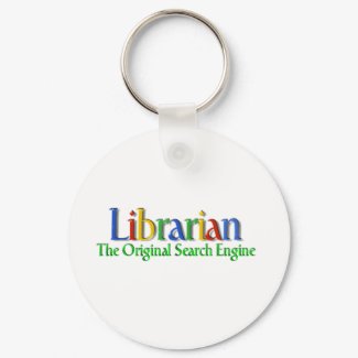 Librarian Original Search Engine keychain