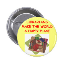 librarian pinback buttons