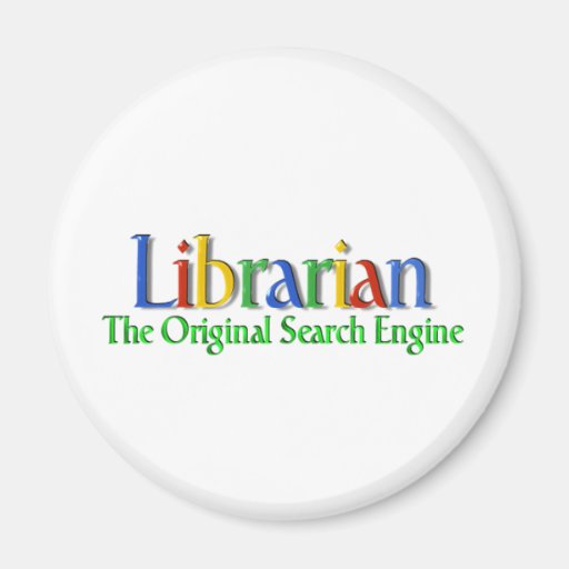 Librarian Search Engine Refrigerator Magnets