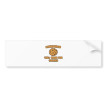 Librarian .. Will Work for Cookies bumper stickers