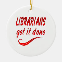 Librarians Christmas Tree Ornament