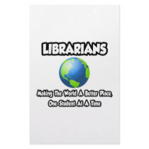 Librarians...Making the World a Better Place Personalized Stationery