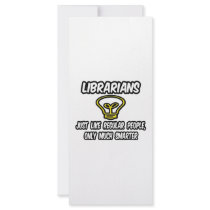 Librarians...Regular People, Only Smarter Rack Card Template