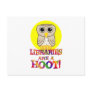 Libraries are a Hoot Postcard