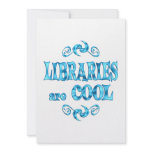 Libraries are Cool Personalized Announcements