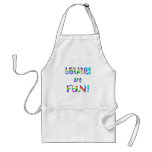 Libraries are Fun aprons