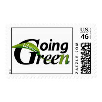 Libraries Going Green Postage postage