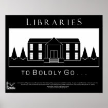 Libraries, to boldly go print