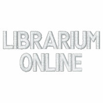 Librarium Online Embroidered Hooded Sweatshirt