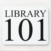 LIBRARY 101 mousepads by libraryman LIBRARY 101 mousepads