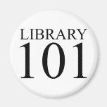 LIBRARY 101 REFRIGERATOR MAGNET