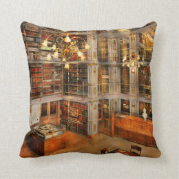 Bibliophile Pillows Decorative Throw Pillows Zazzle