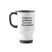 Library Assistant Mug mugs