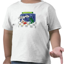 Library book chook joke tshirt
