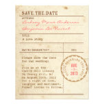 Library Card Save the Date