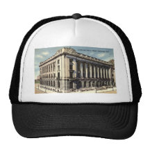 Library, Cleveland, Ohio c1934 Mesh Hats