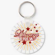Library Crew keychains by ObsessionDesign Library Crew keychains
