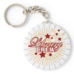 Library Crew keychains