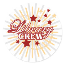 Library Crew stickers by ObsessionDesign Library Crew stickers
