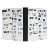 Library Date Stamp Binder