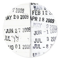 Library Date Stamp Stickers