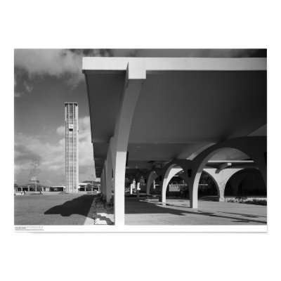 Library Entrance Arches, Bell Tower in Background Poster by ucrcmp Library Entrance Arches, Bell Tower in Background Poster by ucrcmp