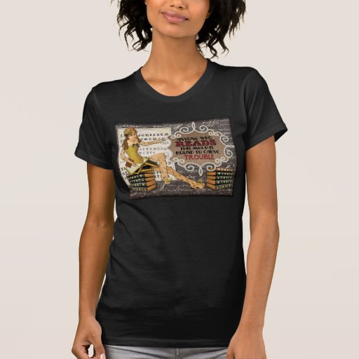 Library Floozie Tshirt