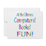 Library Fun Invite
