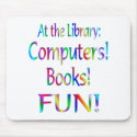Library Fun mousepads