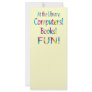 Library Fun Customized Rack Card