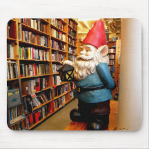Library Gnome II Mousepad